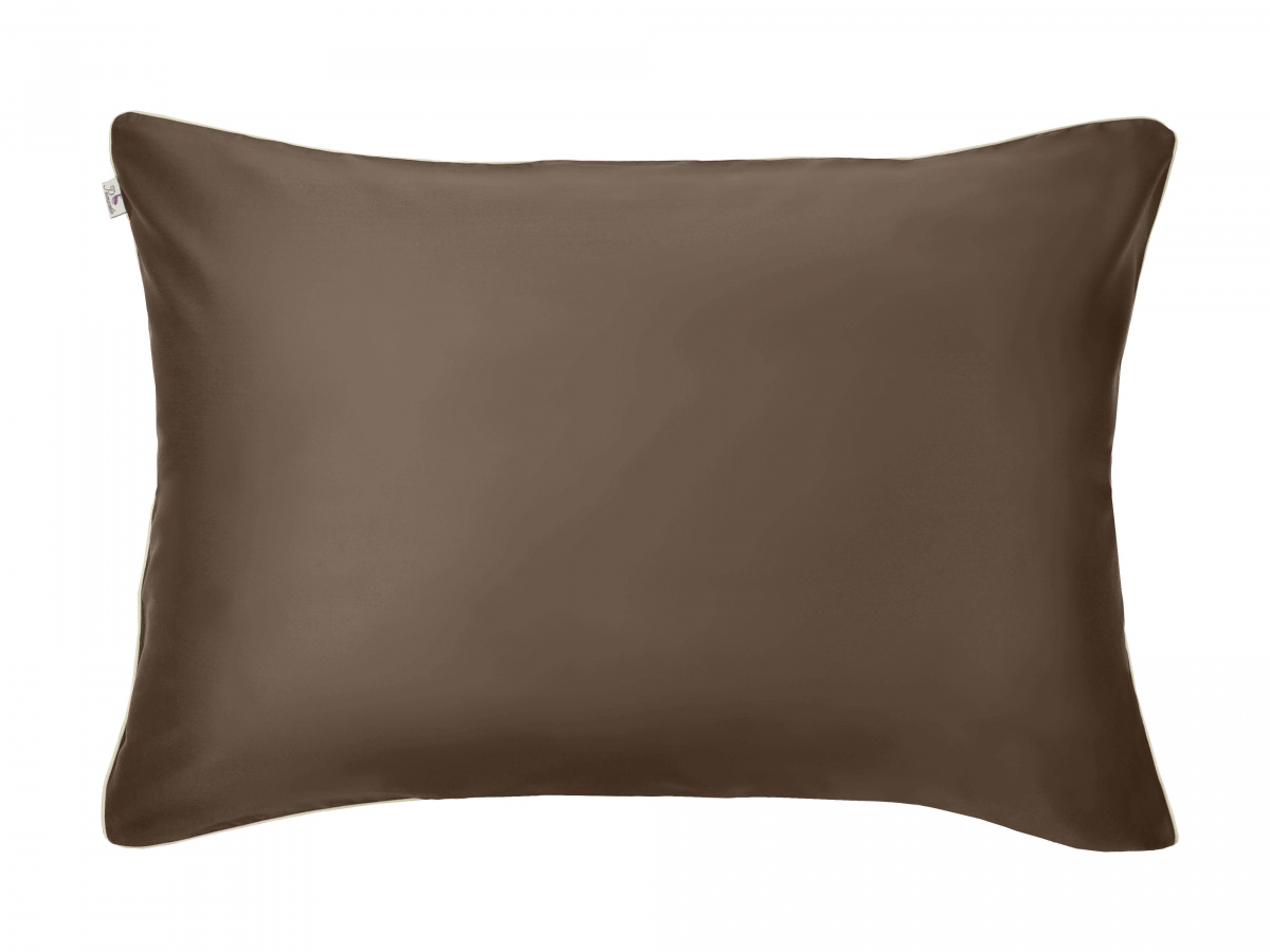Наволочка Satin Luxe какао